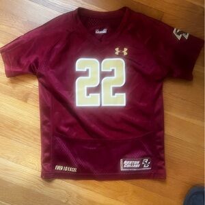 Boston College Under Armour Maroon Football Jersey